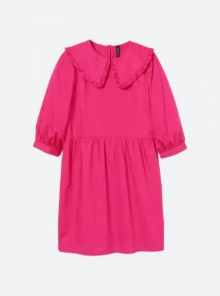 Collared Poplin Dress