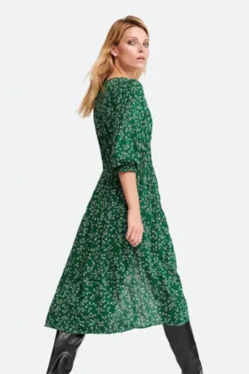 Basic Dress Green